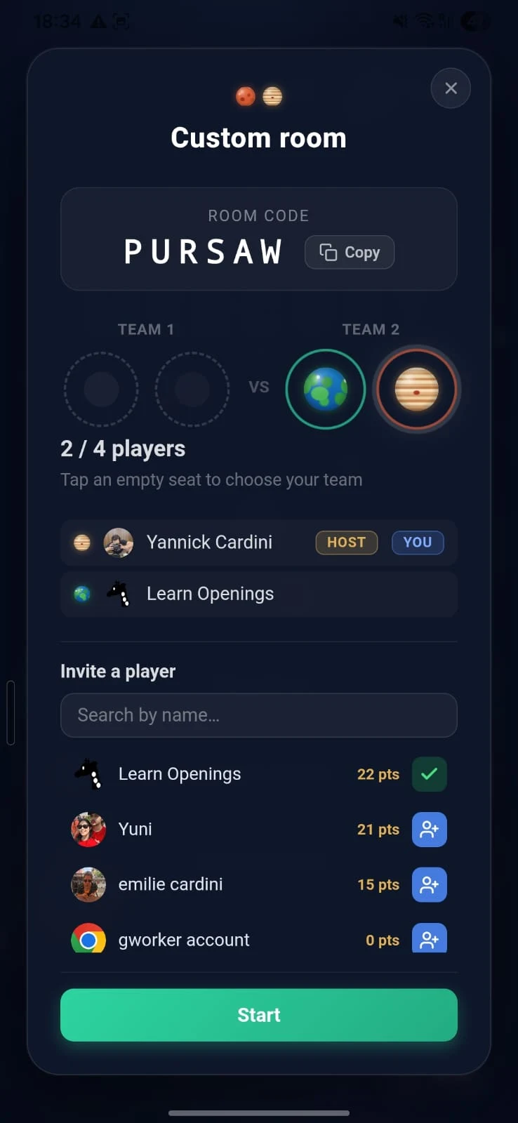 Mercury: Keezen & Tock Online screenshot